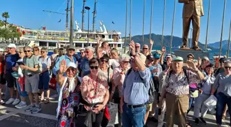 Avusturyalı Emekli Turistler Datça'da Günübirlik Ziyaret Gerçekleştirdi