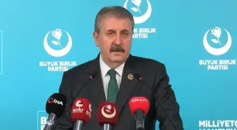BBP Genel Başkanı Destici: 'Bu ülkede bir Kürt sorunu yoktur, terör sorunu vardır'