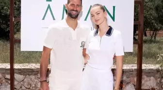 Dünyaca ünlü tenisçi Novak Djokovic, Hollywood yıldızı Redmane ile Bodrum'da
