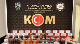 Afyonkarahisar'da Kaçak Sigara Operasyonu: 350 Paket Ele Geçirildi