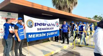 Mersin'de Toros Tarım İşçileri Greve Gitti