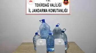 Tekirdağ'da Kaçak İçki ve Ruhsatsız Silah Operasyonu