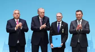 Prof. Dr. Aziz Sancar'a 'Ali Şir Nevai Uluslararası Ödülü' takdim edildi