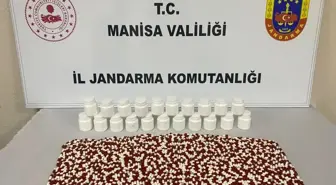 Manisa'da Jandarma Uyuşturucu Hap Ele Geçirdi
