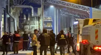 Düzce'deki Yedek Parça Fabrikasında Yangın Çıktı