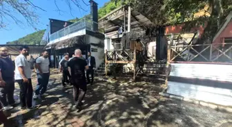 Bartın'da Turistik Otelde Yangın