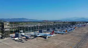 Dalaman Havalimanı 2025 İlk 4 Ayda 608 Bin Yolcu Ağırladı