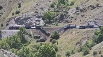 Elazığ'da Maden Yük Treni Kazası