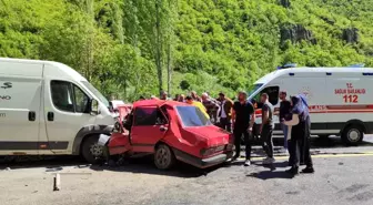 Şenkaya'da Korkunç Kaza: 1 Ölü, 1 Yaralı