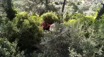 Muğla'da Traktör Devrildi: İki Yaralı