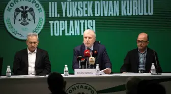 Konyaspor'da Yüksek Divan Kurulu Toplantısı Gerçekleştirildi