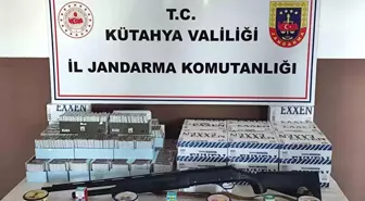 Kütahya'da Kaçakçılık Operasyonu: Çok Sayıda Tütün ve Elektronik Sigara Ele Geçirildi