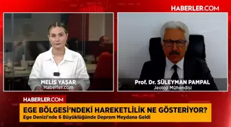 Prof. Dr. Süleyman Pampal: Ege'deki depremler ve volkanizma birbiriyle ilişkili