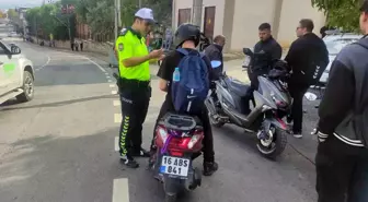 Orhangazi'de Motosiklet Denetimleri Artırıldı