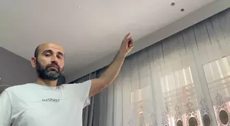 Ağabeyini evden çıkarmak için hiltiyle tavanı deldi, savaş çıktı zannettiler