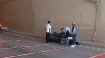 Kasımpaşa-Hasköy Tüneli'nde Trafik Kazası: Motosiklet Sürücüsü Yaralandı