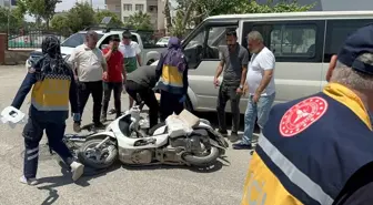 Adıyaman'da Motosiklet ve Bisiklet Çarpışması: 1 Yaralı