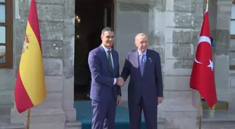 Cumhurbaşkanı Erdoğan, İspanya Başbakanı Sanchez'i kabul etti