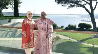 Emine Erdoğan, Esvatini Ana Kraliçesi Ntfombi Tfwala ile İstanbul'da Buluştu