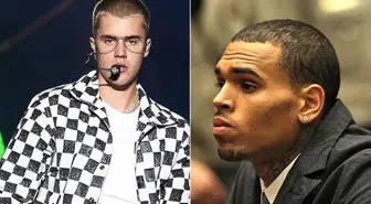 Justin Bieber'dan Chris Brown'a destek