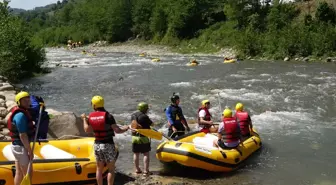 Trabzon'da Rafting Parkuru Açıldı, 100 Bin Turist Bekleniyor