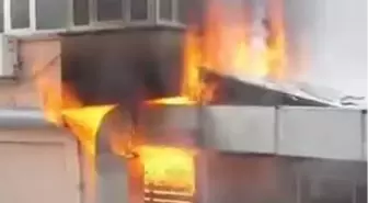 Mecidiyeköy'de Kafede Yangın Çıktı