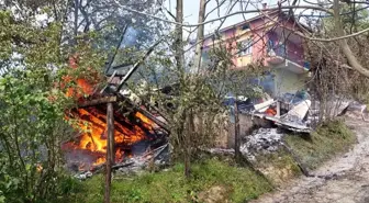 Ordu'da Atölyede Yangın: 400 Bin Liralık Zarar