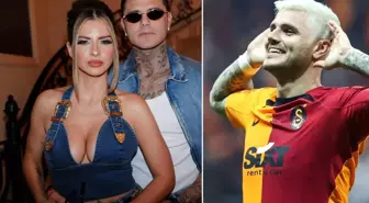Sıcak havadan bunalan Mauro Icardi ve China Suarez, havuzda aşka geldi