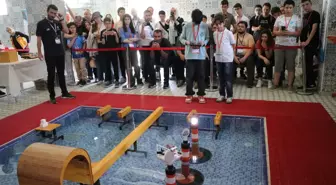 Uluslararası MEB Robot Yarışması'nda Öğrenciler Su Üstü Robotlarla Yarıştı
