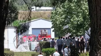 Bursa'daki Yat Fabrikasında Yangın Paniği