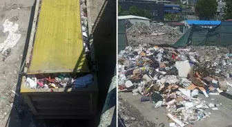 İlçenin göbeğinde rezalet! Vatandaş isyanda, belediye suspus