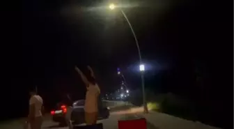 Arnavutköy'de Gençler Ölümden Döndü
