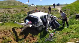 Bingöl'de Direksiyon Hakimiyeti Kaybı Sonucu Kaza: Bir Ölü, İki Yaralı