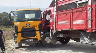 Bodrum'da Beton Mikseri ve Kamyon Arasında Kalan Şoför Hayatını Kaybetti