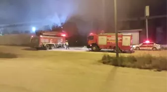 Bursa'da Orman Ürünleri Fabrikasında Yangın