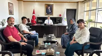 Kaymakam Memiş, şehit ailesini ağırladı
