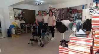 Öğrencilerden Anlamlı Bağış: Mavi Kapak ve Tekerlekli Sandalye