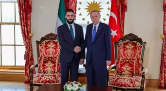 Erdoğan ve Suriye Cumhurbaşkanı Şara İstanbul'da Görüştü