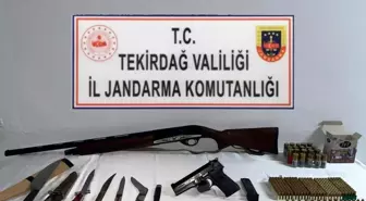 Tekirdağ'da Uyuşturucu ve Silah Operasyonları: Çok Sayıda Ele Geçirme