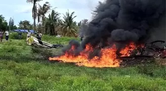 Tayland'da Polis Helikopteri Düştü, 3 Kişi Hayatını Kaybetti