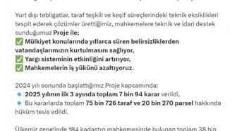 Kadastro Mahkemelerindeki Davalar Sıfırlanacak