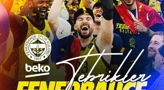 Cumhurbaşkanı Erdoğan, Fenerbahçe Beko'yu Tebrik Etti