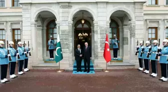 Cumhurbaşkanı Erdoğan, Pakistan Başbakanı Şerif'i kabul etti