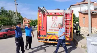 Karaman'da Ekmek Pişirme Alevlendirdi, İtfaiye Harekete Geçti