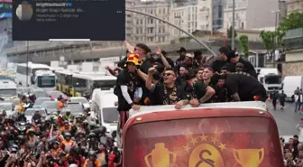 Fenerbahçeli futbolcu Galatasaray'ın şampiyonluk kutlamalarını izlerken yakalandı