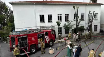Üsküdar Devlet Hastanesi'nde Ecza Deposunda Yangın