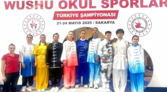 Eskişehirli Sporcular Wushu Türkiye Şampiyonası'nda Başarı Elde Etti