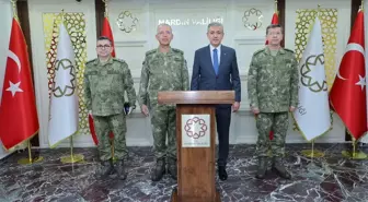 2. Ordu Komutanı Korgeneral Topaloğlu'ndan Mardin Valisi'ne Ziyaret