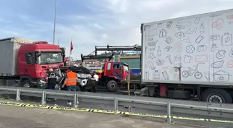 Yomra'da Zincirleme Kaza: 3 Yaralı