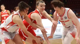 A Milli Kadın Basketbol Takımı, İsviçre'yi 91-67 ile Geçti